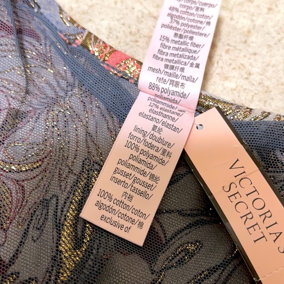 BNWT VICTORIA’S SECRET RUFFLE BROCADE BODY SUIT RUNWAY SHOW COLLECTION 2018 - Picture 12 of 16